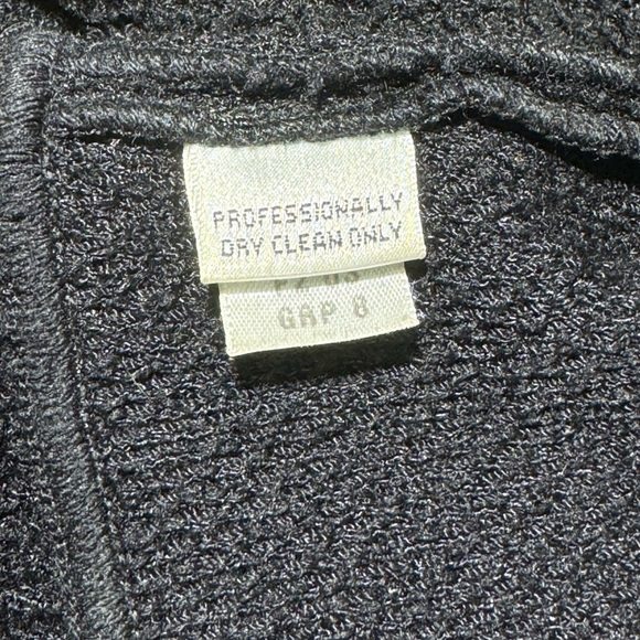 St. John Collection Santana Ruffle Knit Cardigan/Duster Size 10 - Picture 14 of 16